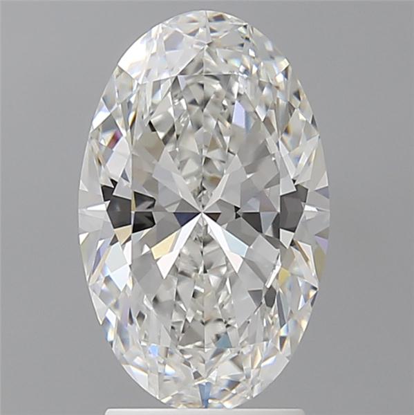 2.60 ct. oval Lab Grown Diamond front image