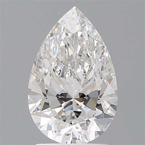 2.10 ct. pear Lab Grown Diamond front image