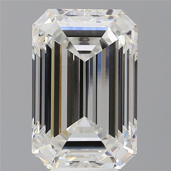 7.07 ct. emerald Lab Grown Diamond front image