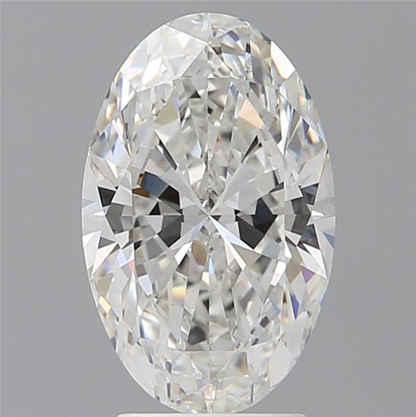 3.09 ct. oval Lab Grown Diamond front image
