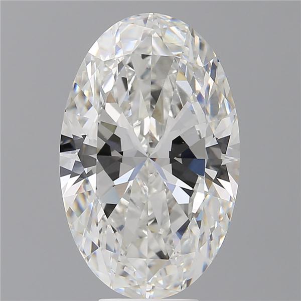 7.50 ct. oval Lab Grown Diamond front image