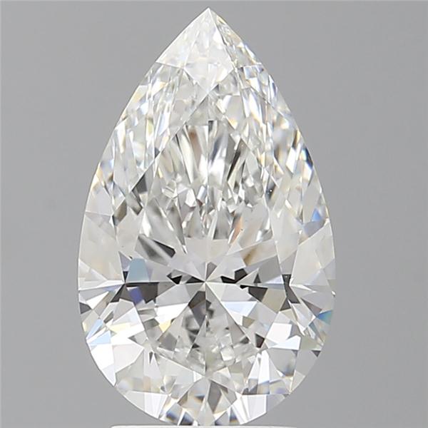 3.09 ct. pear Lab Grown Diamond front image