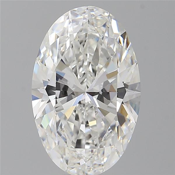 4.07 ct. oval Lab Grown Diamond front image