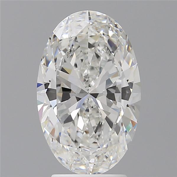 3.50 ct. oval Lab Grown Diamond front image