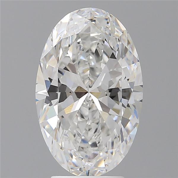 4.02 ct. oval Lab Grown Diamond front image
