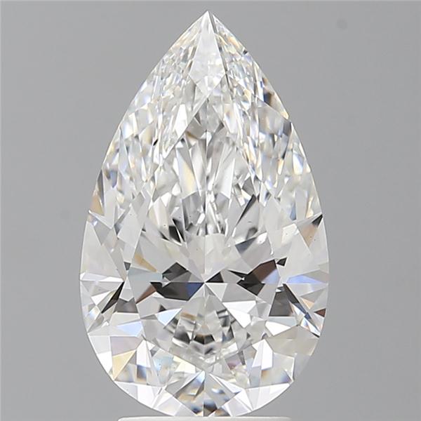 3.58 ct. pear Lab Grown Diamond front image