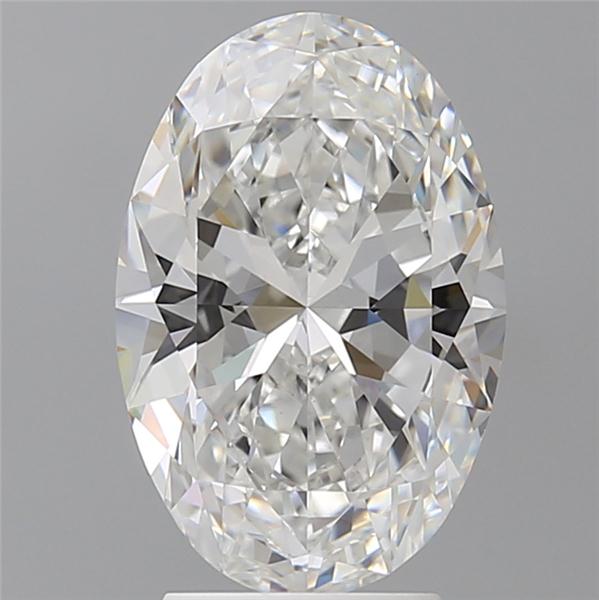 3.58 ct. oval Lab Grown Diamond front image