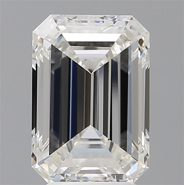 3.55 ct. emerald Lab Grown Diamond front image
