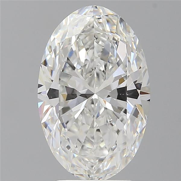 4.10 ct. oval Lab Grown Diamond front image