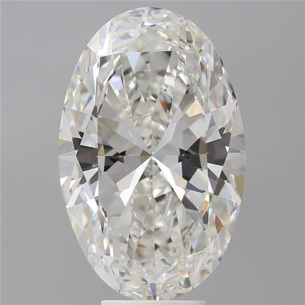 7.10 ct. oval Lab Grown Diamond front image