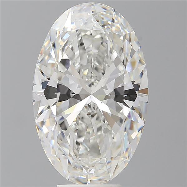 7.59 ct. oval Lab Grown Diamond front image