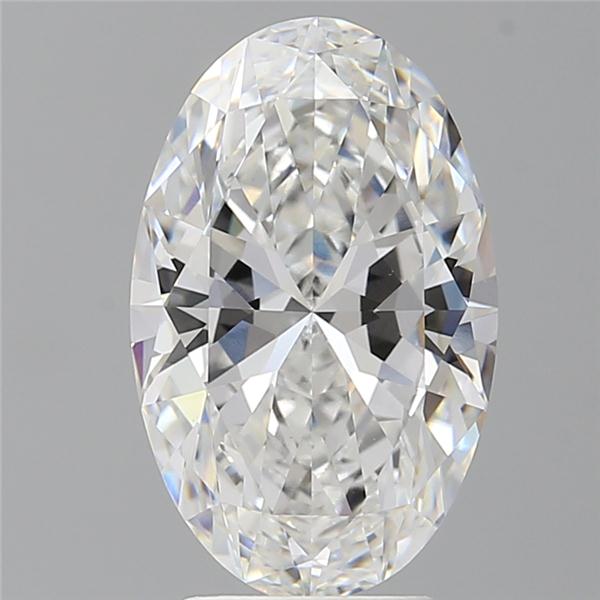 4.05 ct. oval Lab Grown Diamond front image