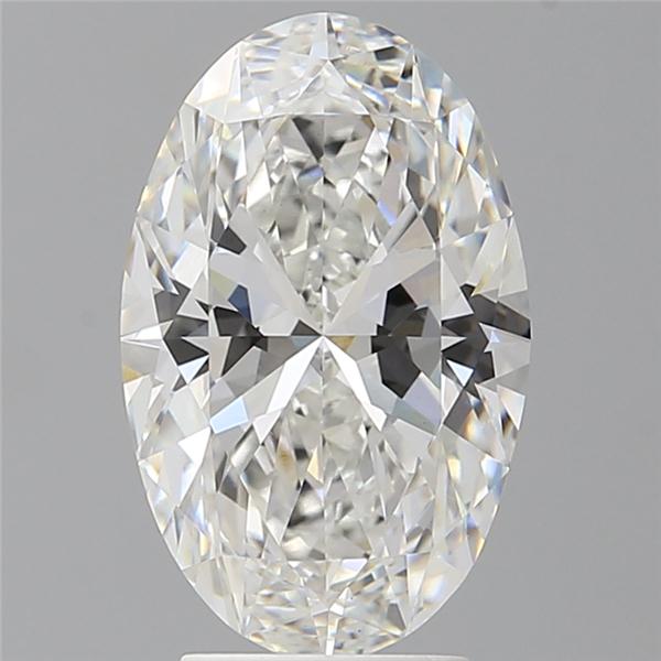 3.60 ct. oval Lab Grown Diamond front image