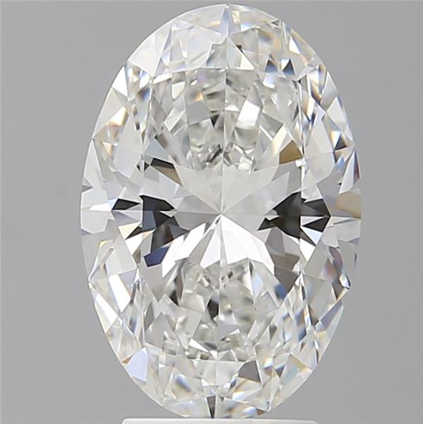 3.56 ct. oval Lab Grown Diamond front image