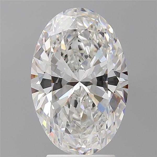 3.58 ct. oval Lab Grown Diamond front image