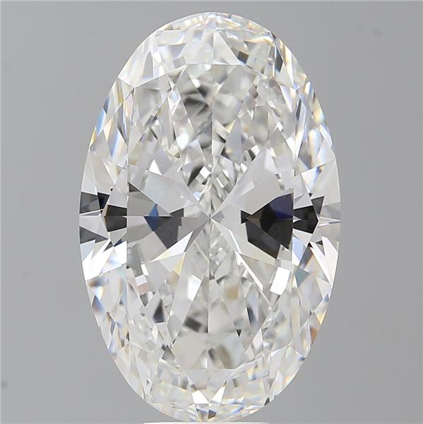 10.50 ct. oval Lab Grown Diamond front image