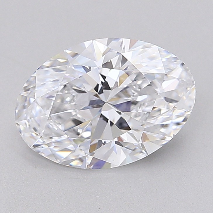 2.75 ct. oval Lab Grown Diamond front image