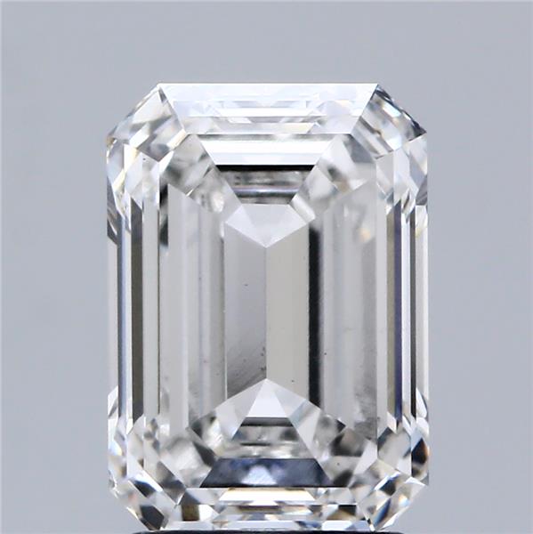 2.66 ct. emerald Lab Grown Diamond front image