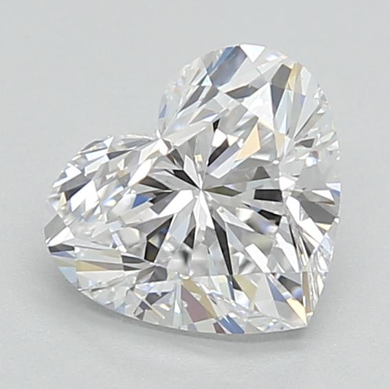 1 carat d VS2 EX Cut IGI heart diamond