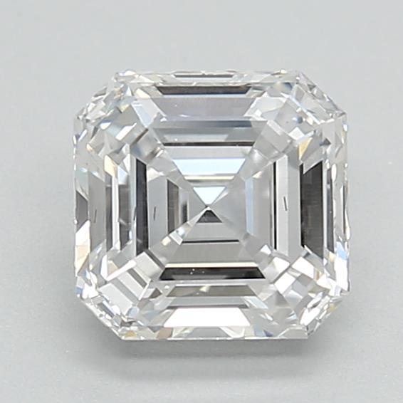 1.03 carat e VS2 EX Cut IGI asscher diamond