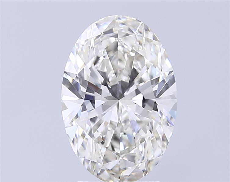 3.08 ct. oval Lab Grown Diamond front image