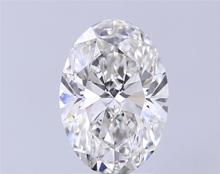 3.08 ct. oval Lab Grown Diamond front image