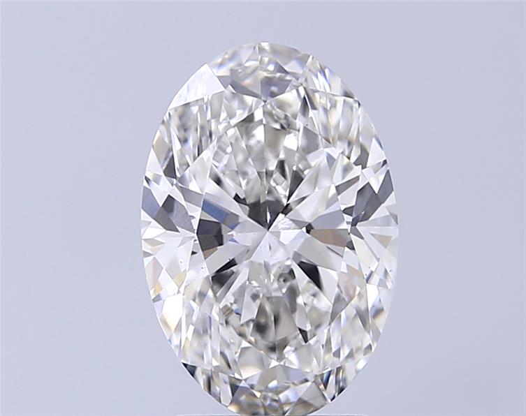 3.08 ct. oval Lab Grown Diamond front image