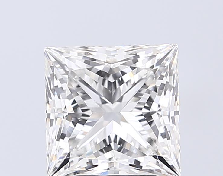 3.09 ct. princess Lab Grown Diamond front image