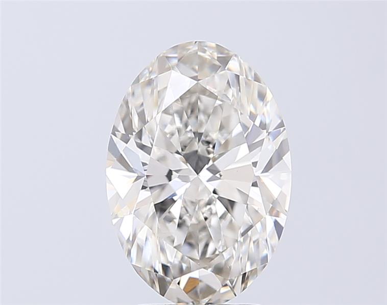 3.10 ct. oval Lab Grown Diamond front image