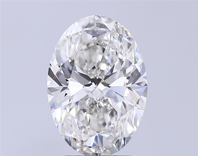 3.25 ct. oval Lab Grown Diamond front image