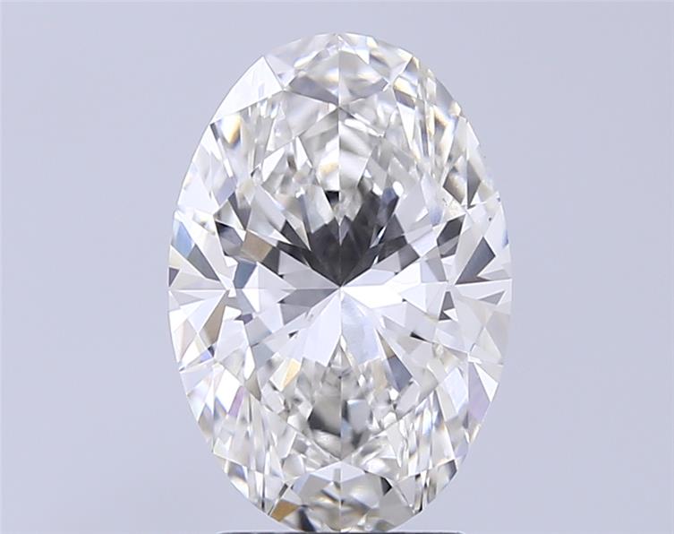 3.26 ct. oval Lab Grown Diamond front image