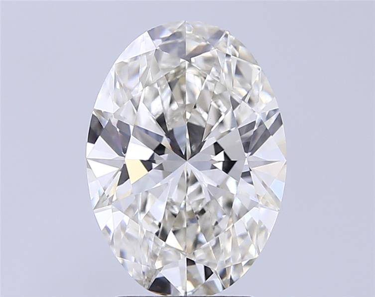 3.33 ct. oval Lab Grown Diamond front image