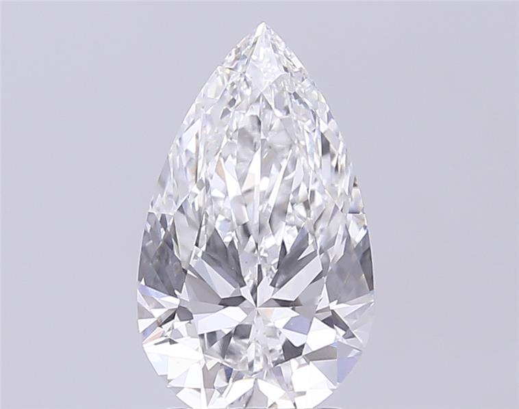3.01 ct. pear Lab Grown Diamond front image