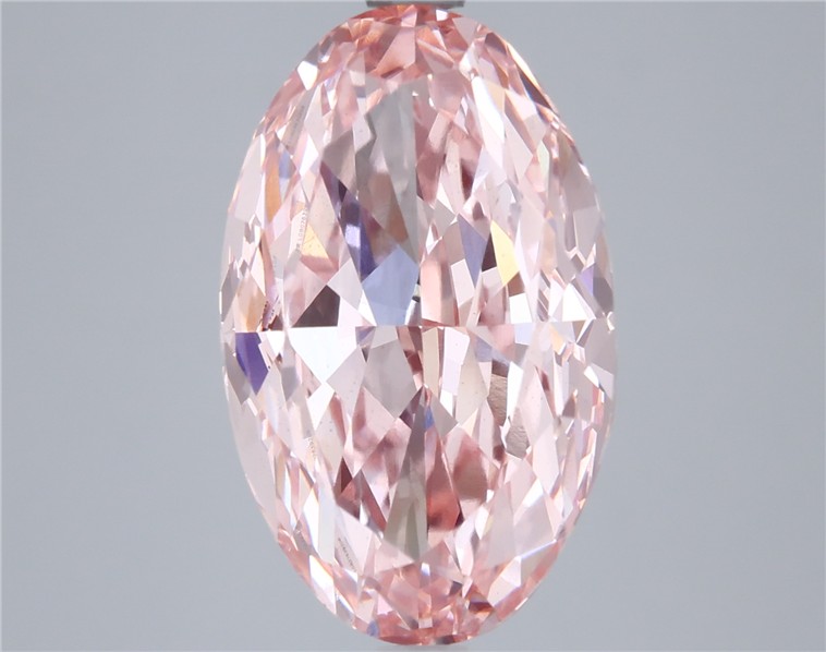 5.01 ct. oval Lab Grown Diamond front image