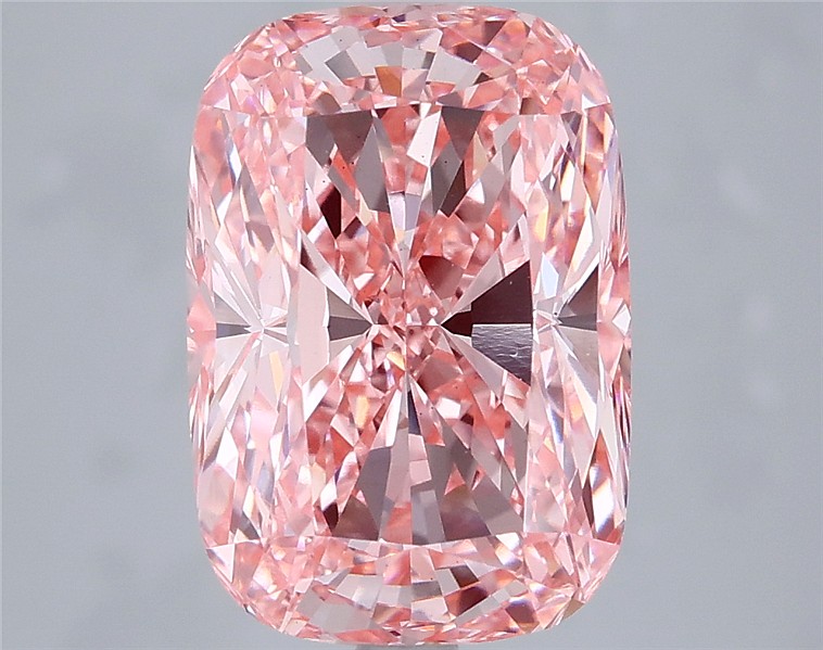 5.01 ct. cushion Lab Grown Diamond front image