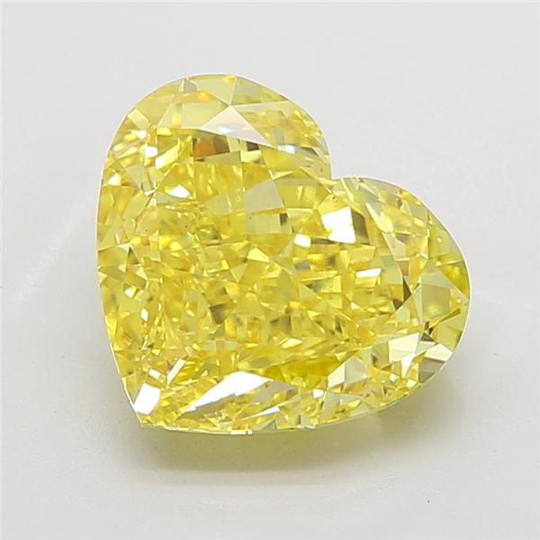 8.53 ct. heart Lab Grown Diamond front image