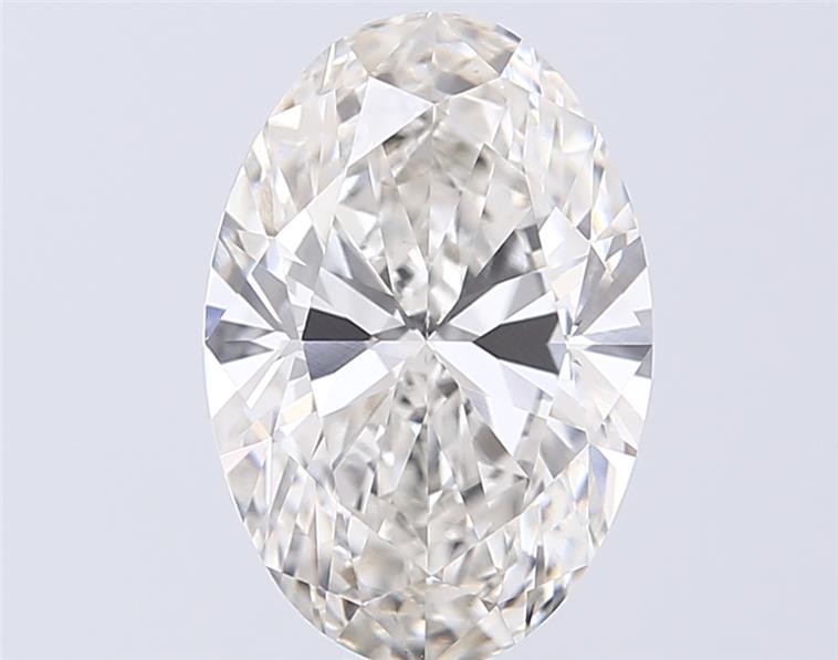 4.09 ct. oval Lab Grown Diamond front image