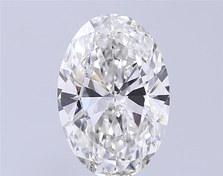 3.07 ct. oval Lab Grown Diamond front image