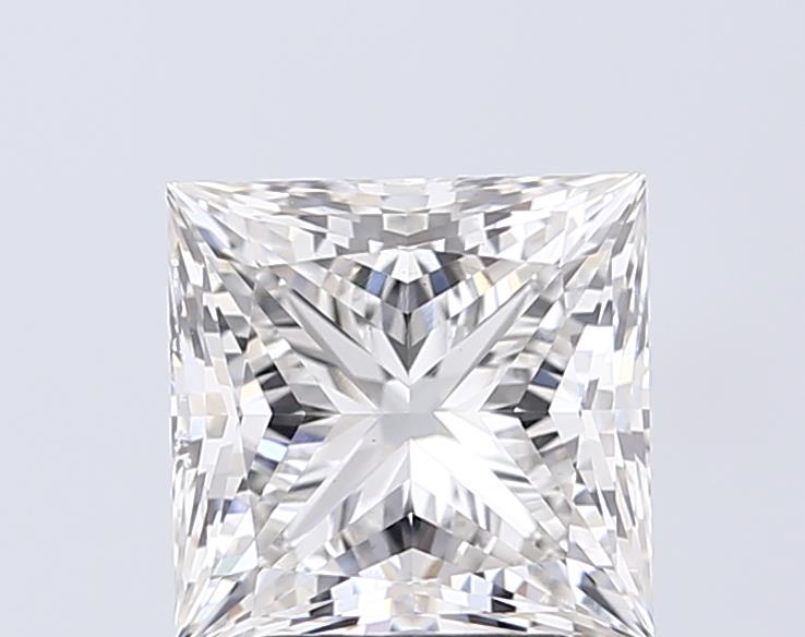 3.08 ct. princess Lab Grown Diamond front image