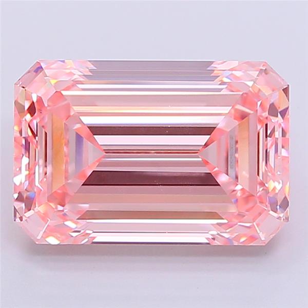 5.03 ct. emerald Lab Grown Diamond front image