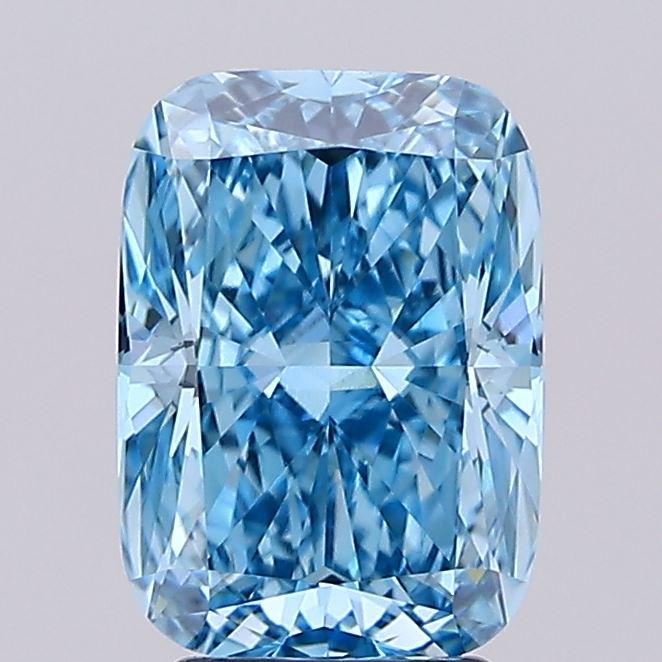 3.20 ct. cushion Lab Grown Diamond front image
