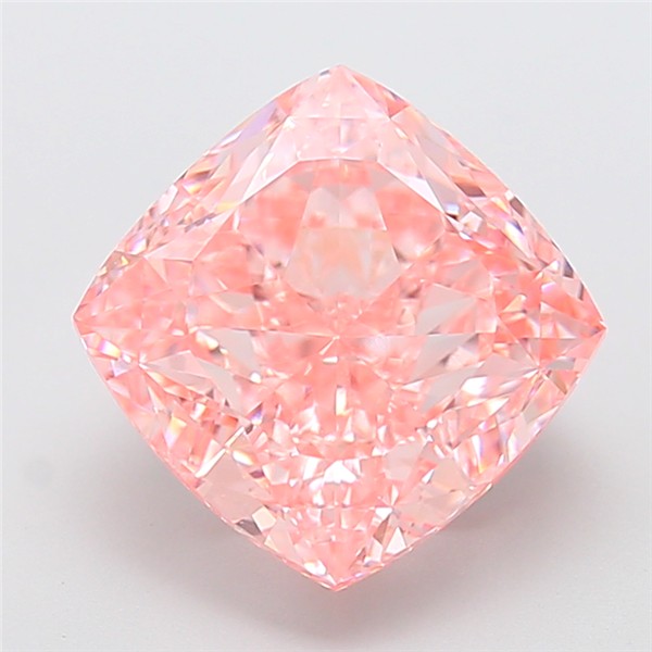 7.08 ct. cushion Lab Grown Diamond front image