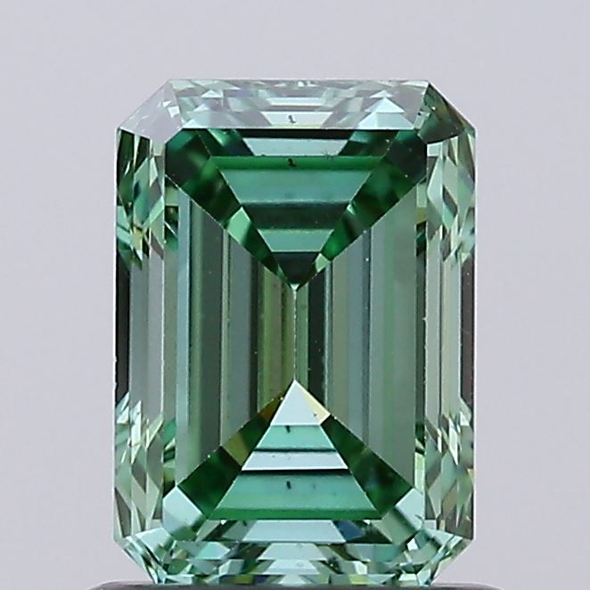 0.88 ct. emerald Lab Grown Diamond front image