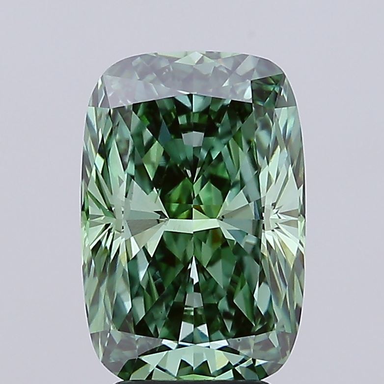 4.09 ct. cushion Lab Grown Diamond front image