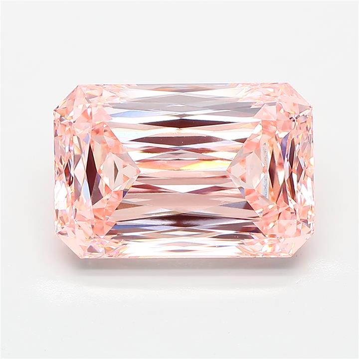 8.10 ct. radiant Lab Grown Diamond front image
