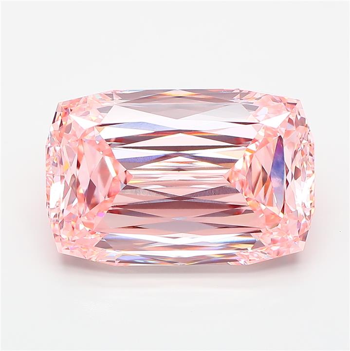 10.24 ct. cushion Lab Grown Diamond front image
