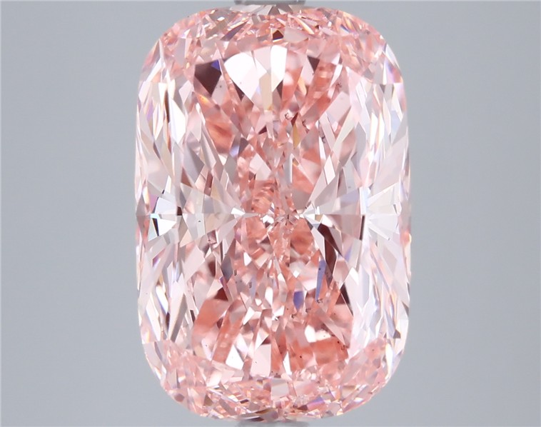 3.70 ct. cushion Lab Grown Diamond front image