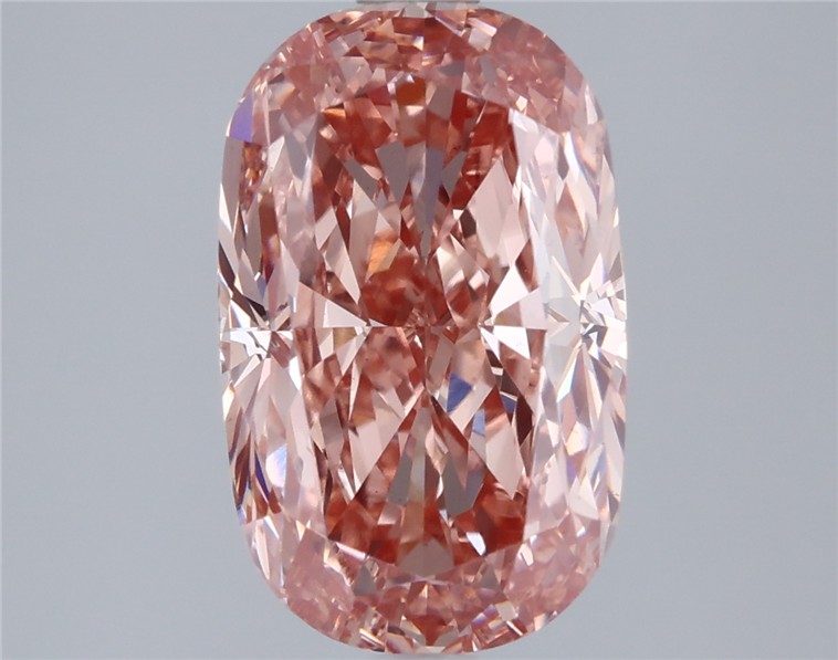 3.02 ct. cushion Lab Grown Diamond front image