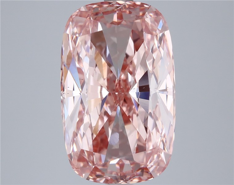 5.01 ct. cushion Lab Grown Diamond front image