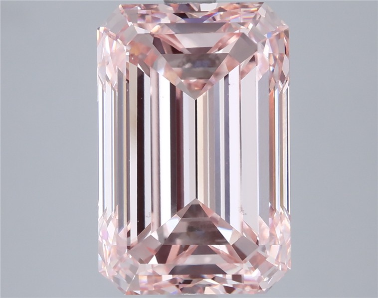 5.25 ct. emerald Lab Grown Diamond front image